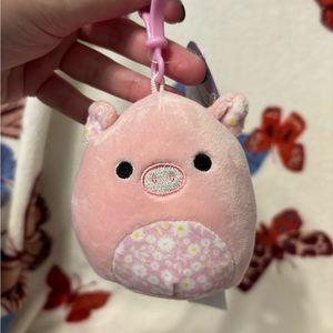 Squishmallow Clip- Peter the pig. Brand new with tags